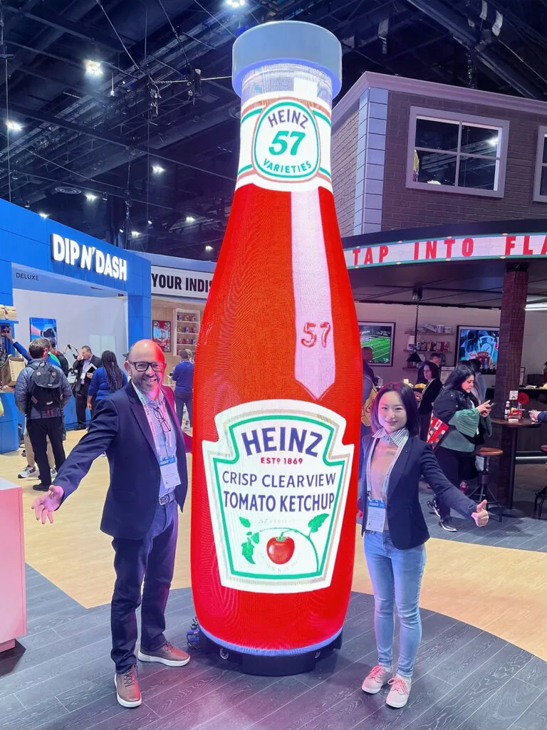 Crisp Clearview at a tradeshow