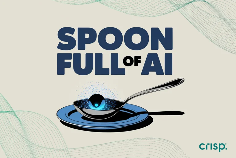 Crisp VP of Data Science on the Spoonful of AI podcast by The Spoon