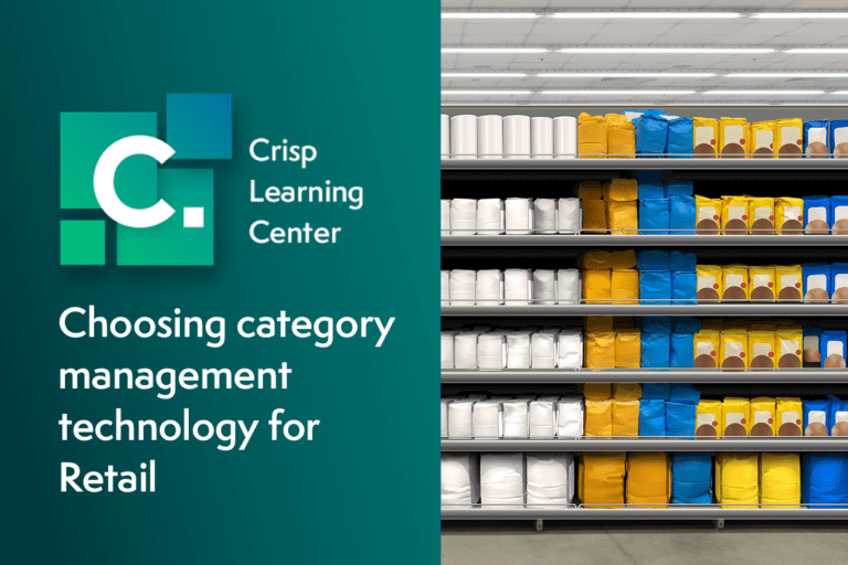 Choosing category management technology for retail
