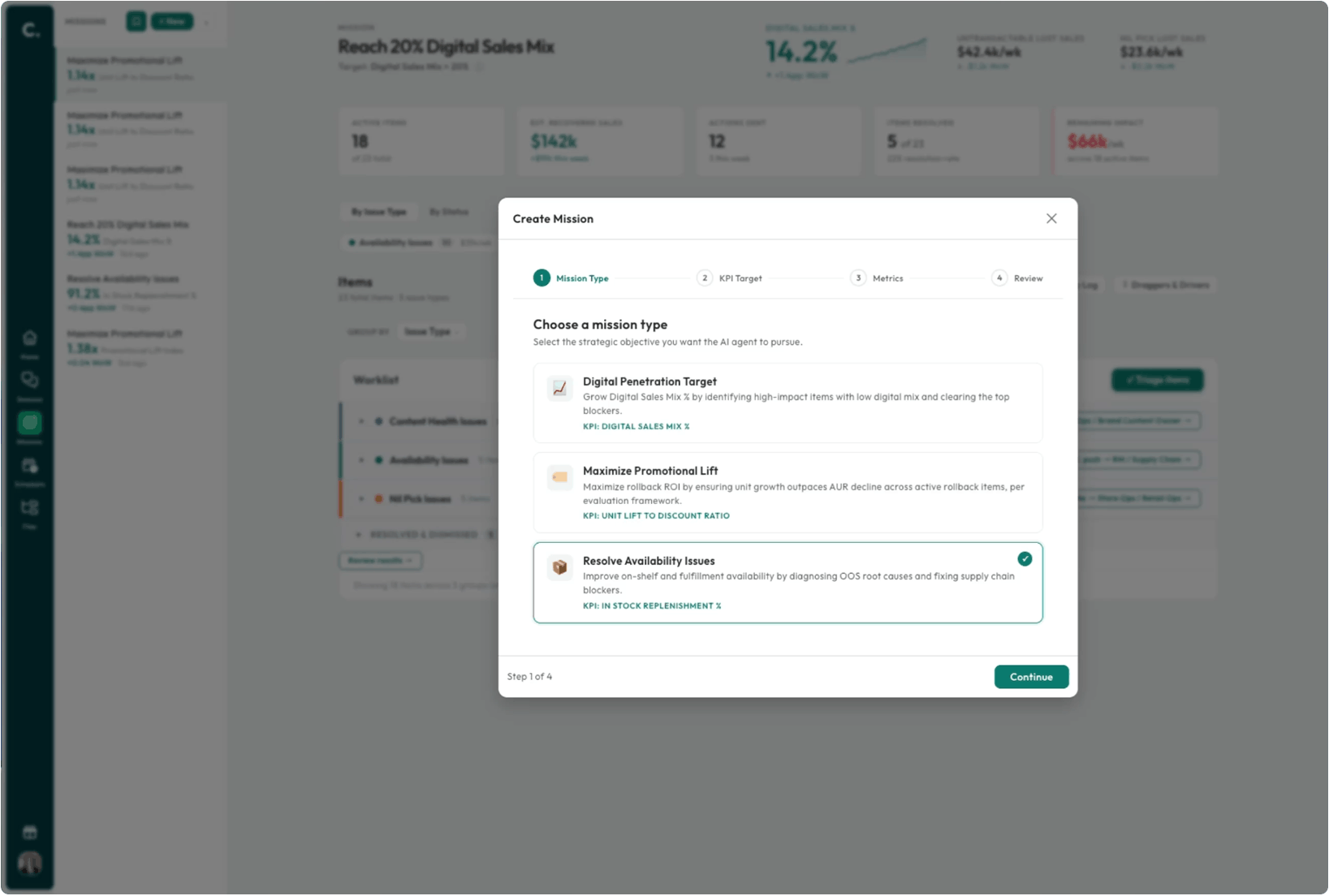 Run Missions to drive outcomes