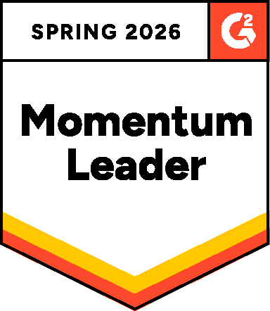 Crisp G2 Spring 2026 - Momentum Leader Badge