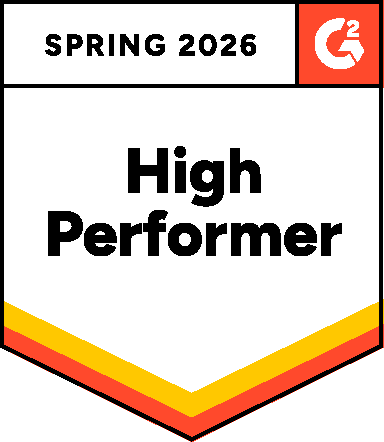 Crisp G2 Spring 2026 - EDI High Performer Badge