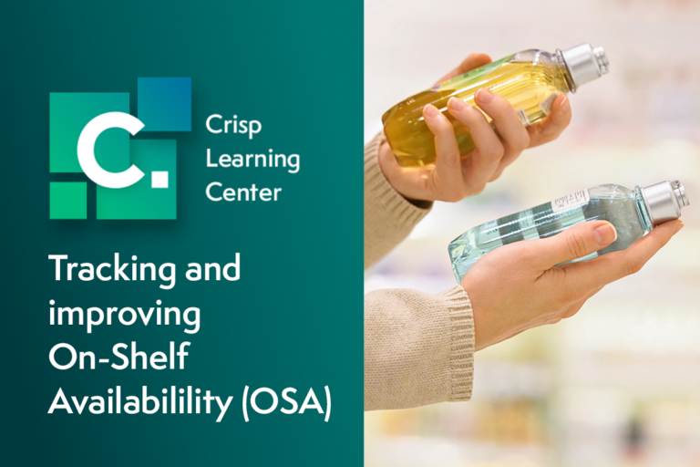 Tracking and improving On-shelf availability (OSA)