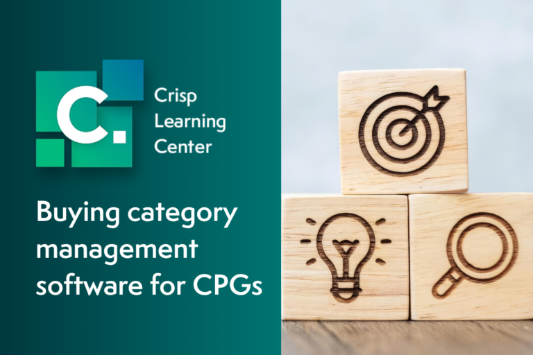 Buying category management software for CPGs