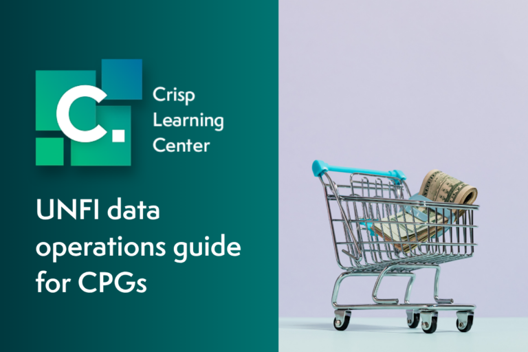 UNFI data operations guide for CPGs with Crisp
